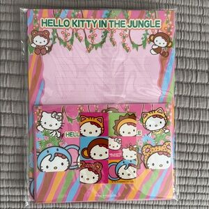Sanrio Hello Kitty In The Jungle Stationery NEW